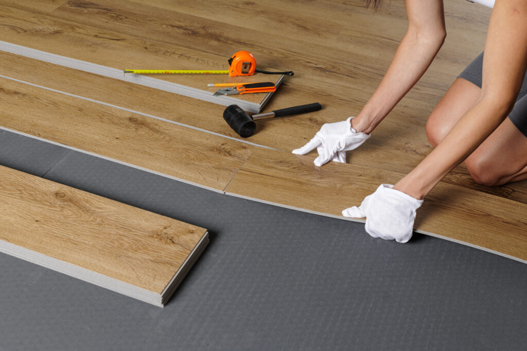 Vinyl Plank Flooring Installation